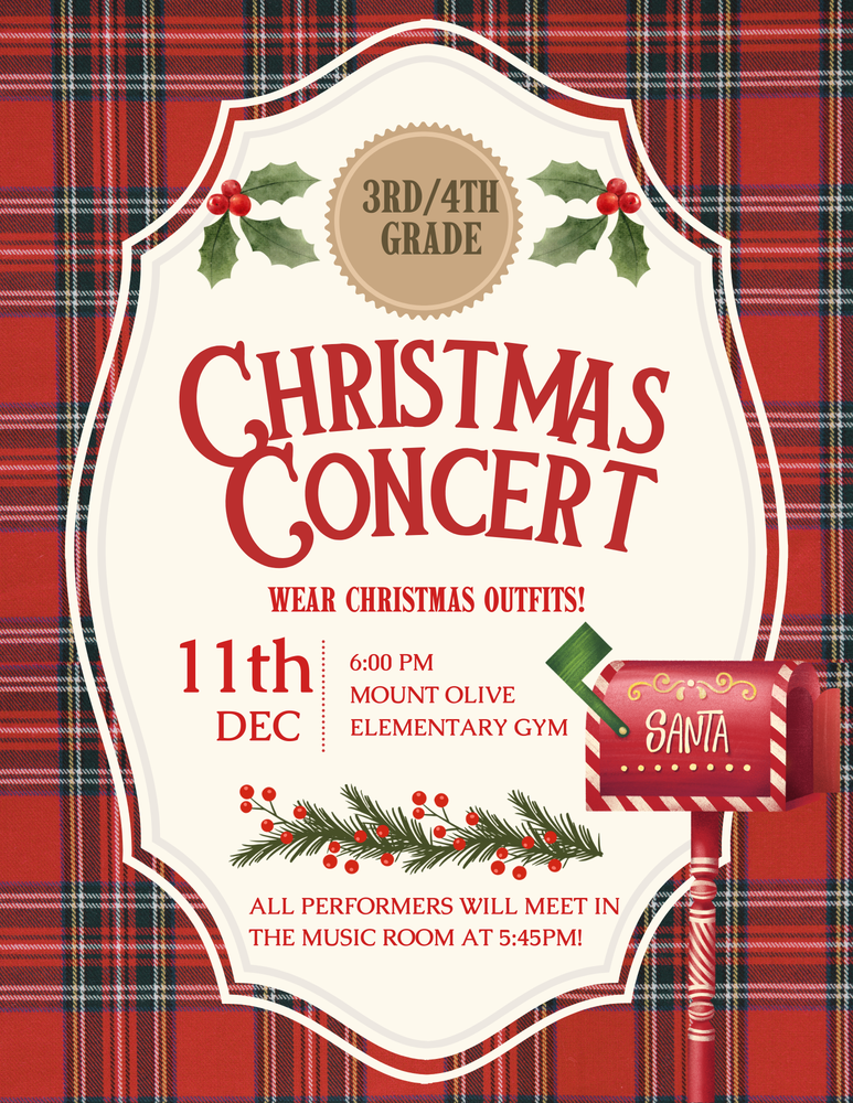 christmas concert graphic
