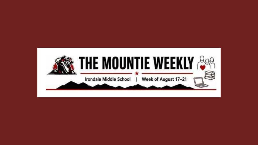 The image for the Mountie Weekly