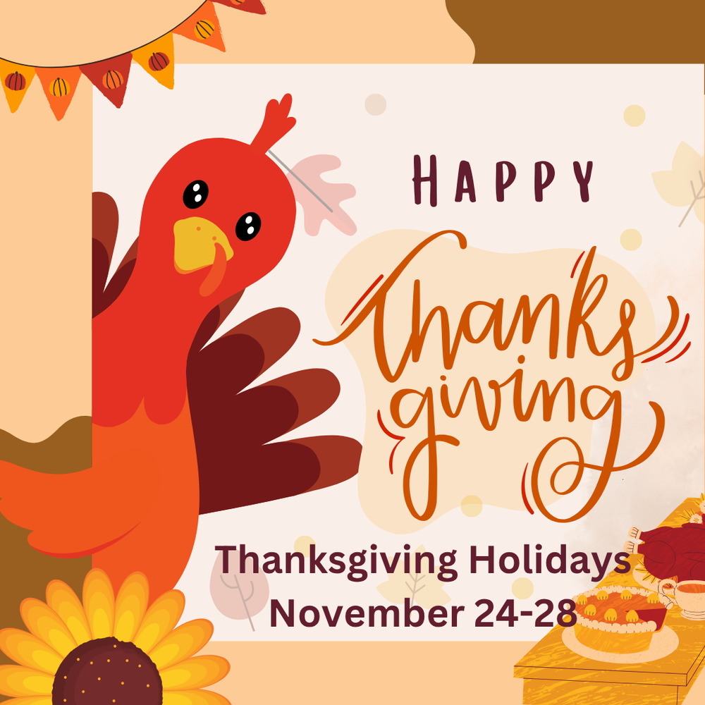 thanksgiving holidays grpahic