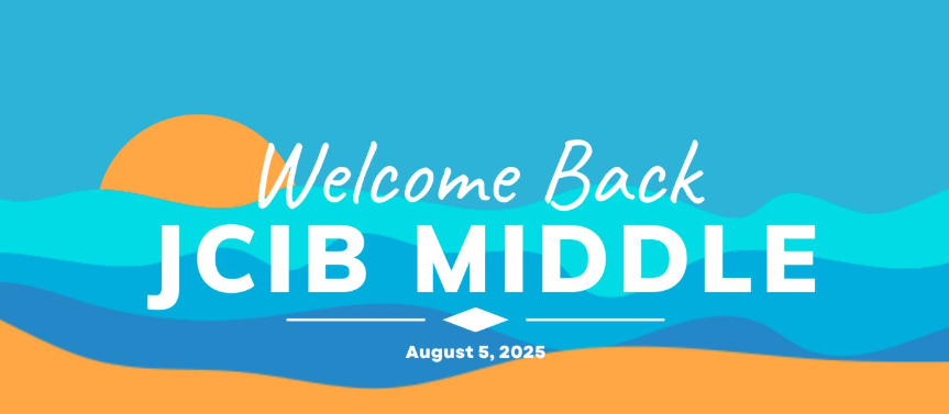 Welcome Back JCIB Middle