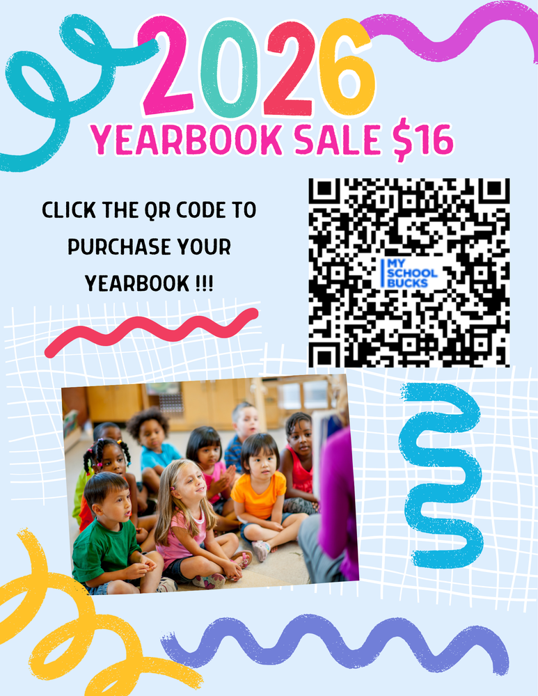 QR code for yearbook sales $16