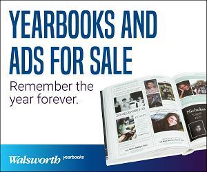 Yearbooks and ads for sale graphic