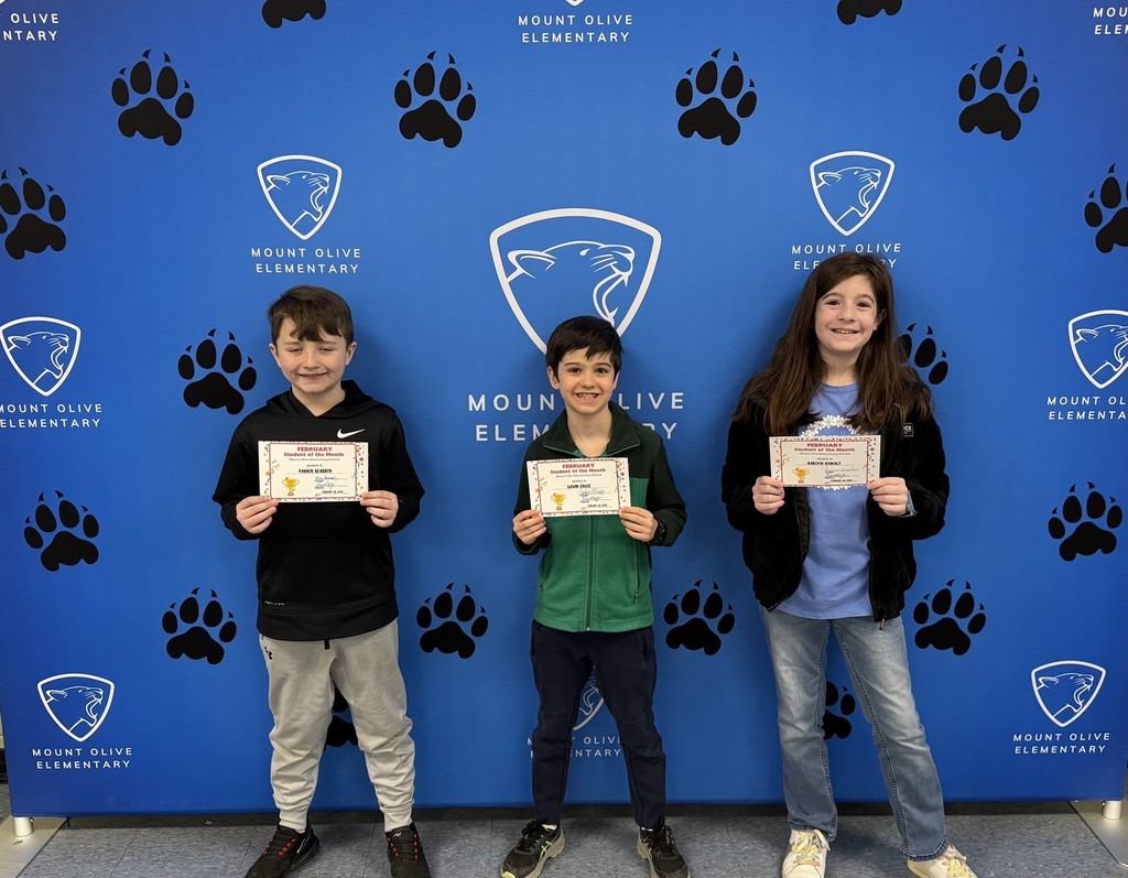 February students of the month