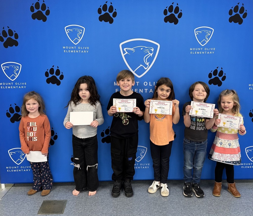 February students of the month