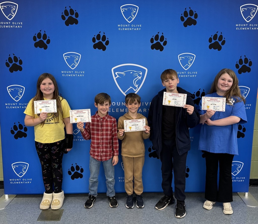 February students of the month