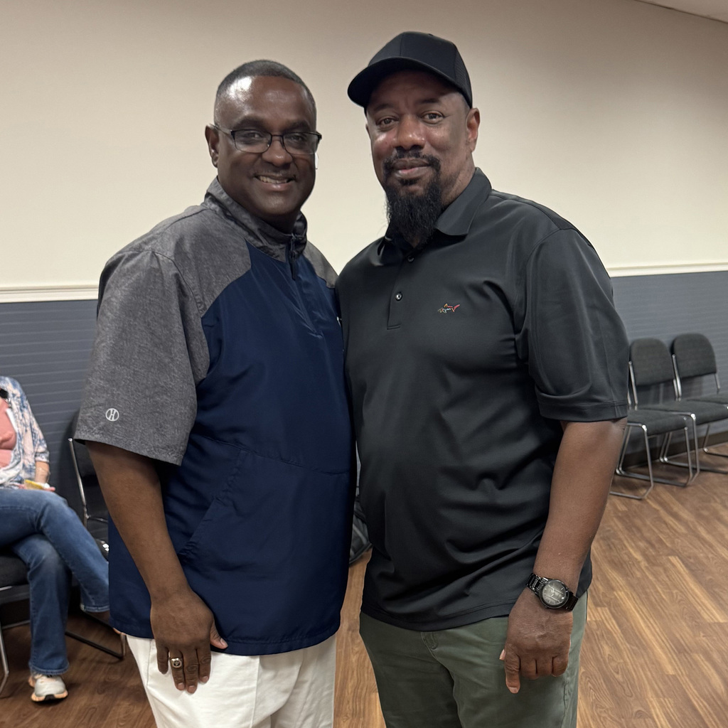 Dr. Walter Gonsoulin and Issac Pettway.
