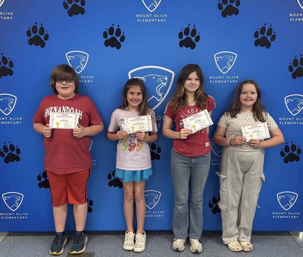 students of the month