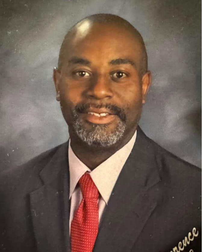 Yearbook photo of Dr. Terrence Brown from 2012.
