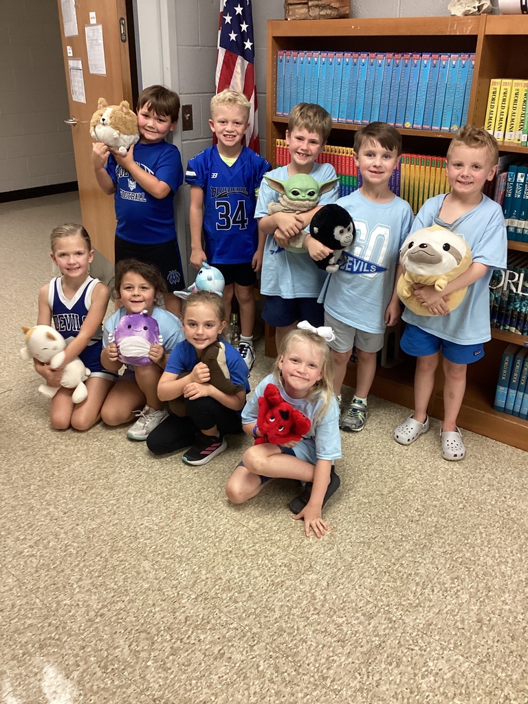 Students dressed for Spirit Day