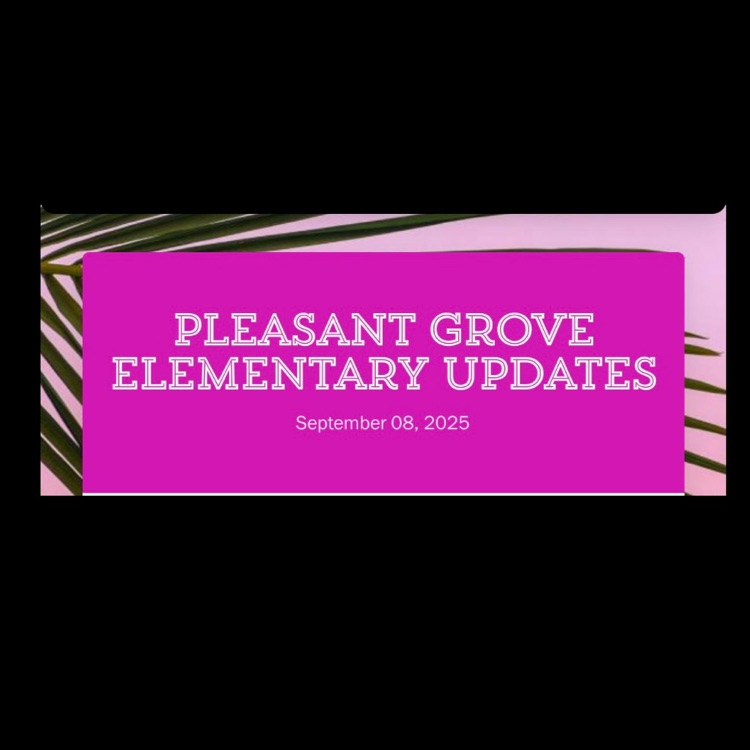 A picture of the September 7 PGES parent newsletter cover.