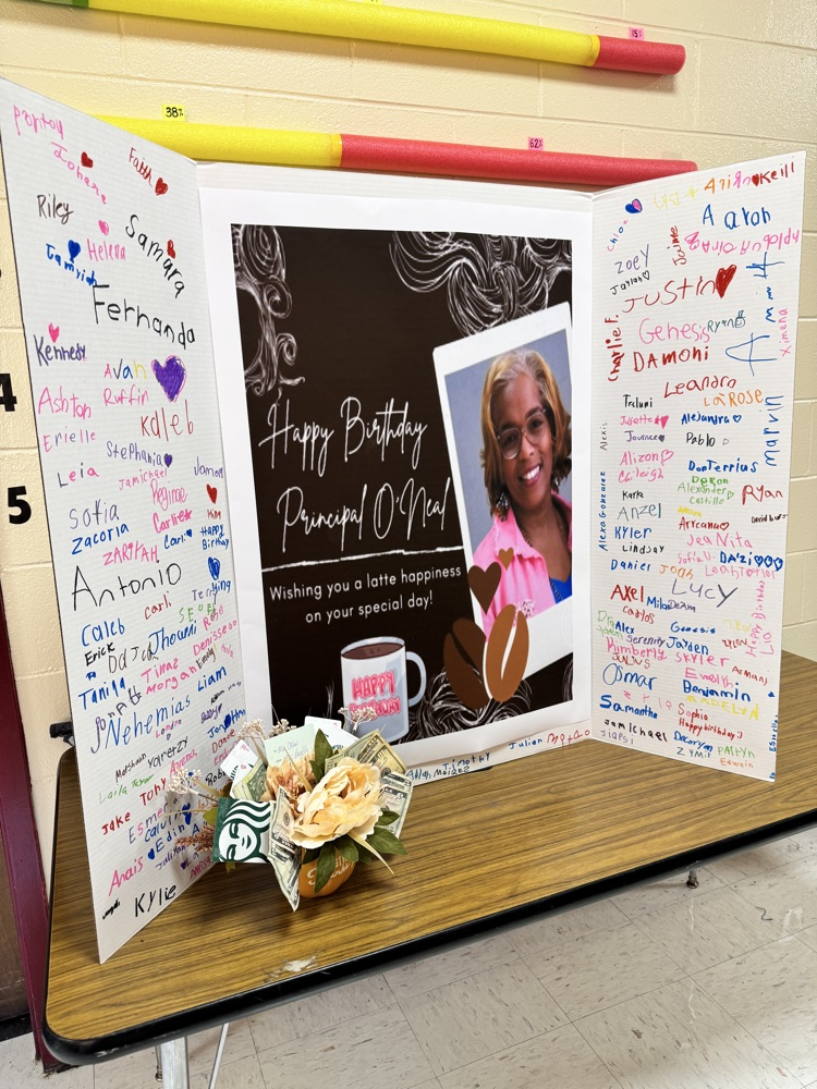 Large board with picture of a woman. 