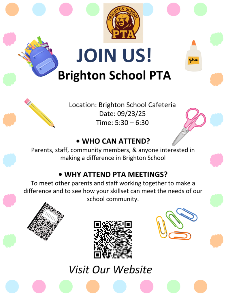 Flyer about PTA meeting