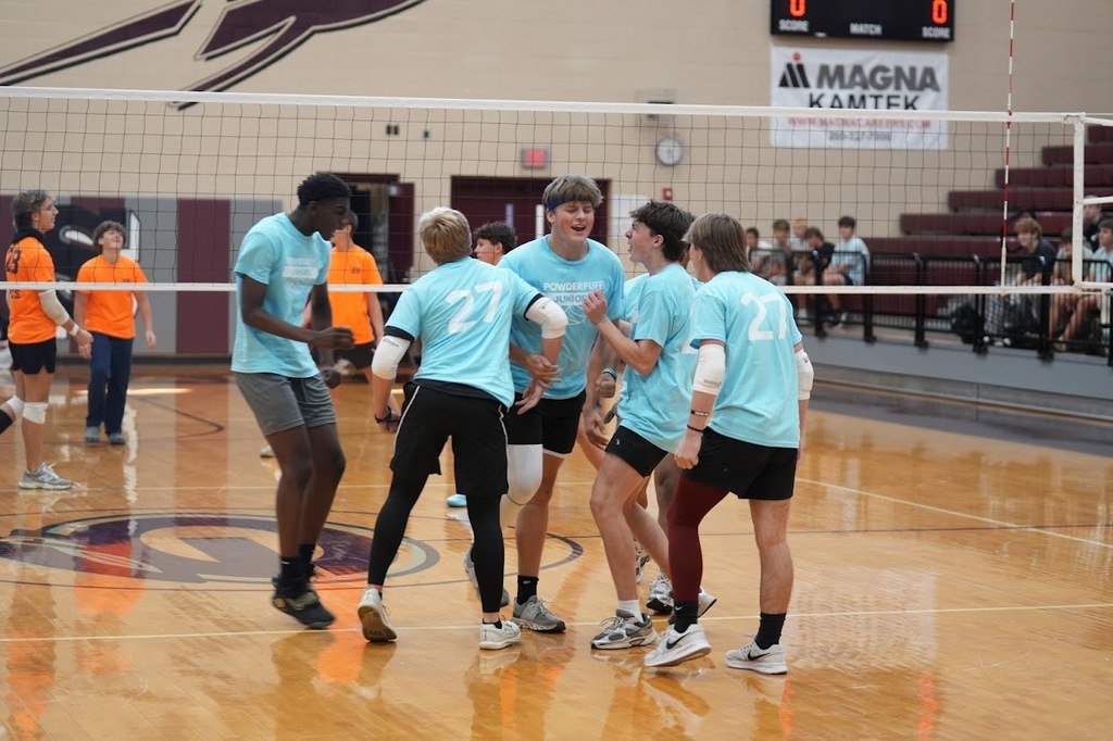 GHS Homecoming Powder Puff Volleyball Game 