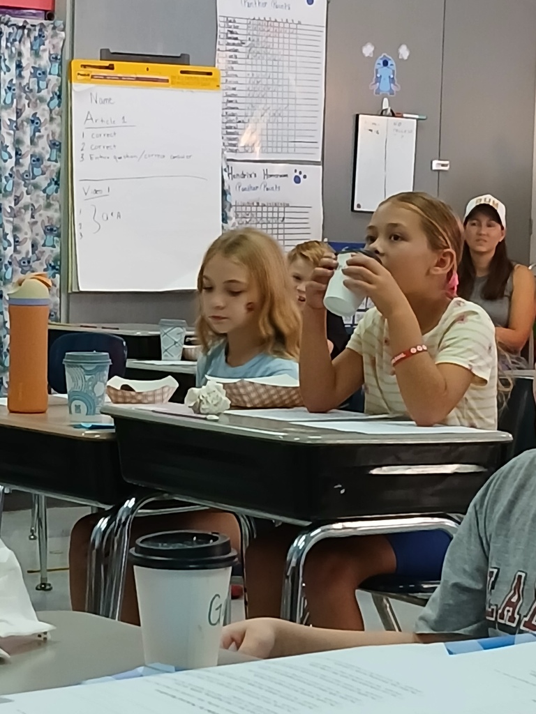 4th grade coffee shop photos