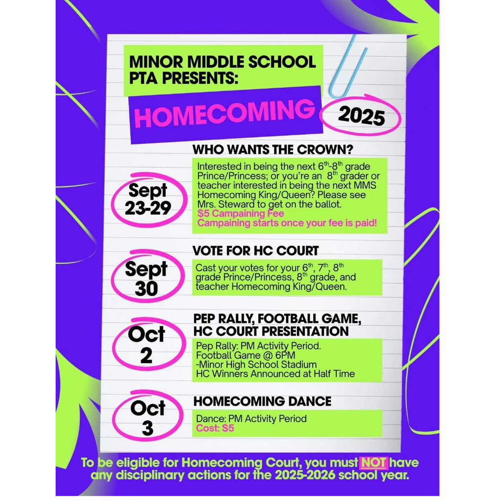 Homecoming Flyer