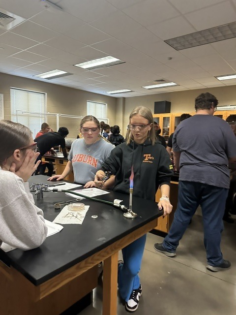 Jean Rowan's Chemistry Class