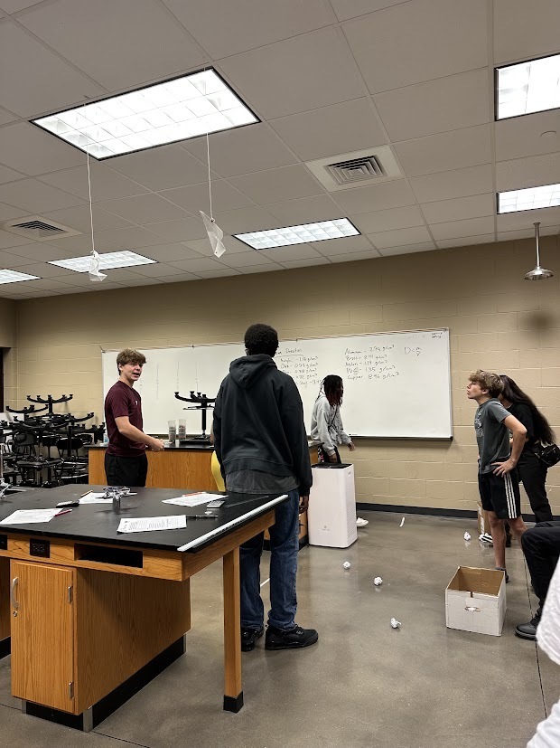 Jean Rowan's Physical Science Class