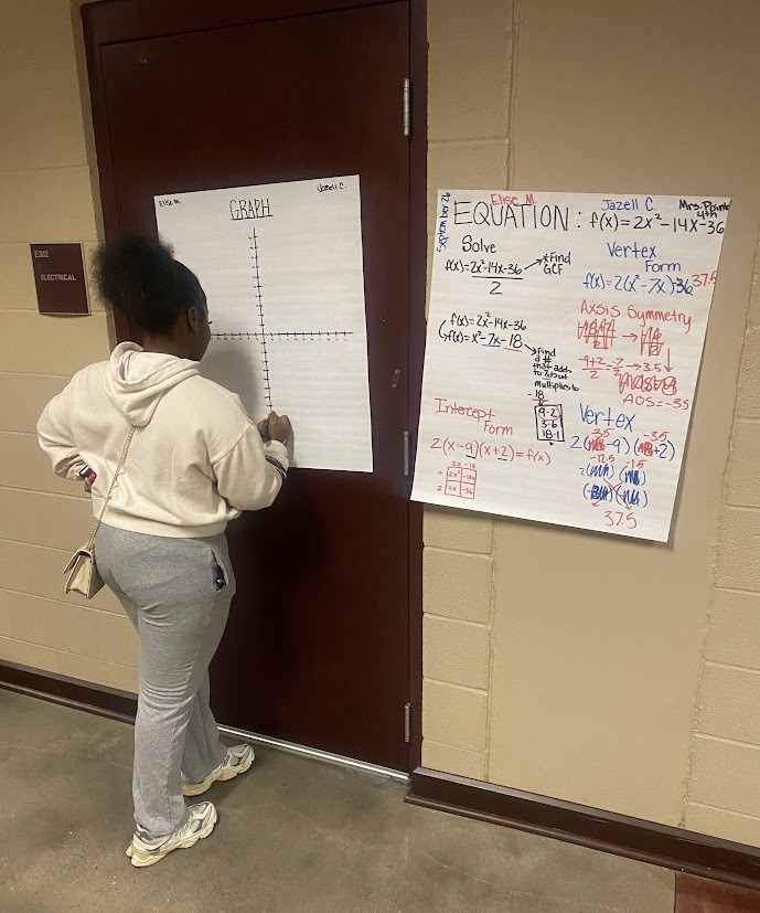 Great learning going on in Ms. Pointer's Class!