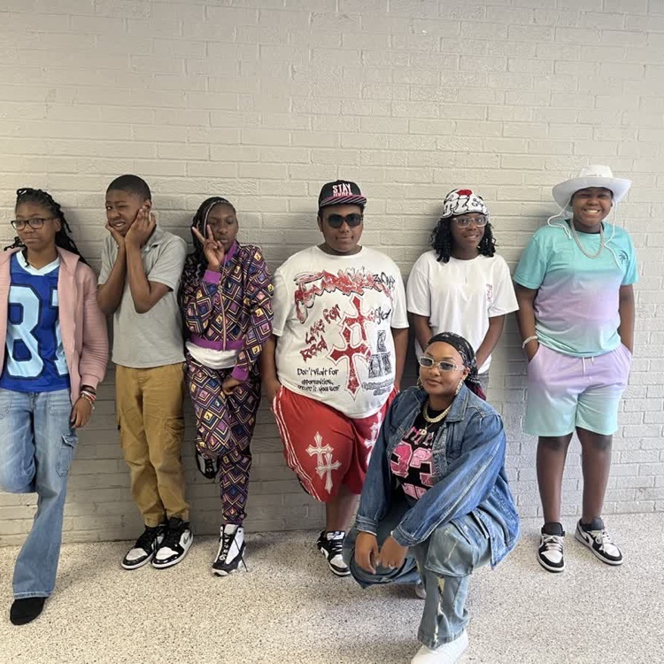 people dressed up for homecoming