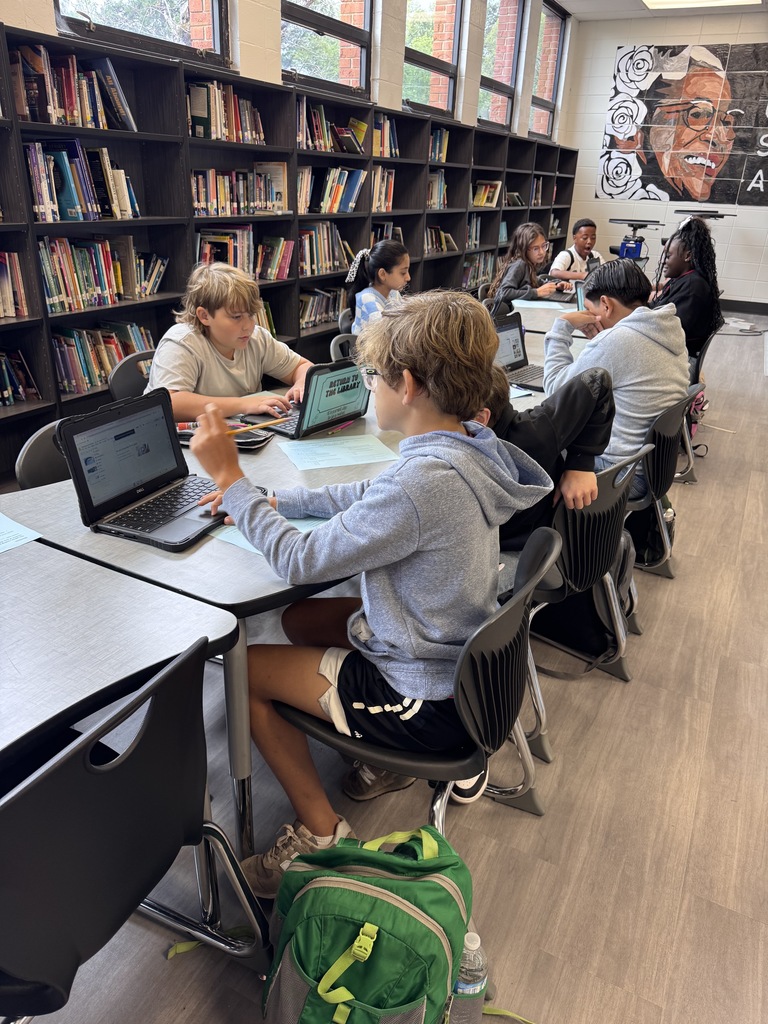 students working on computers