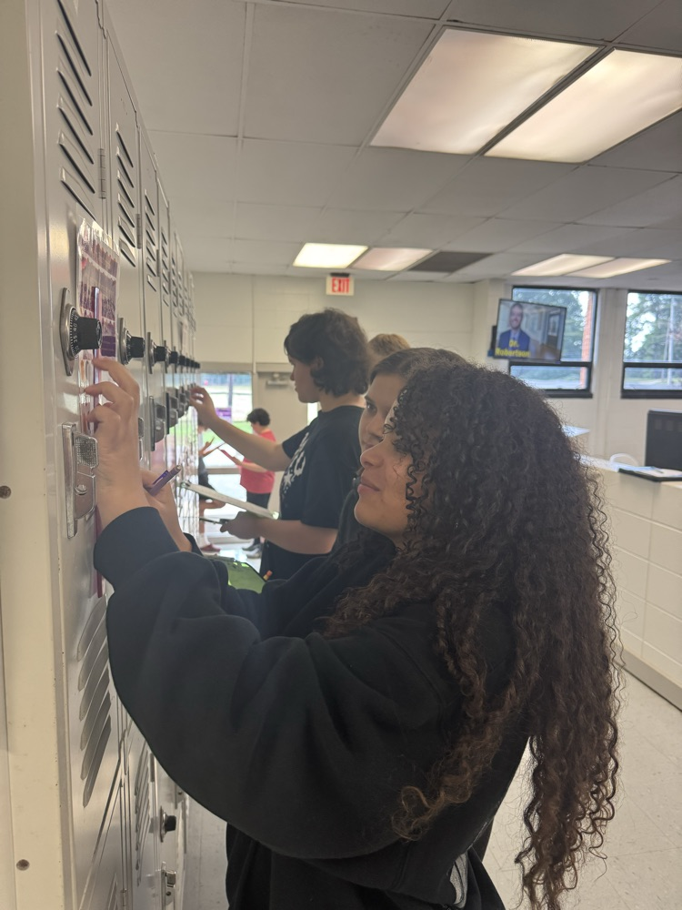 math students working