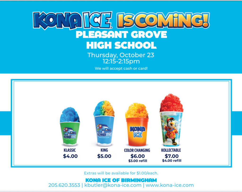 Kona Ice is Coming!