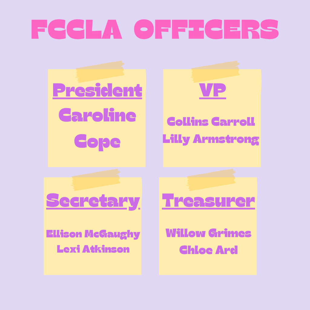 fccla officers