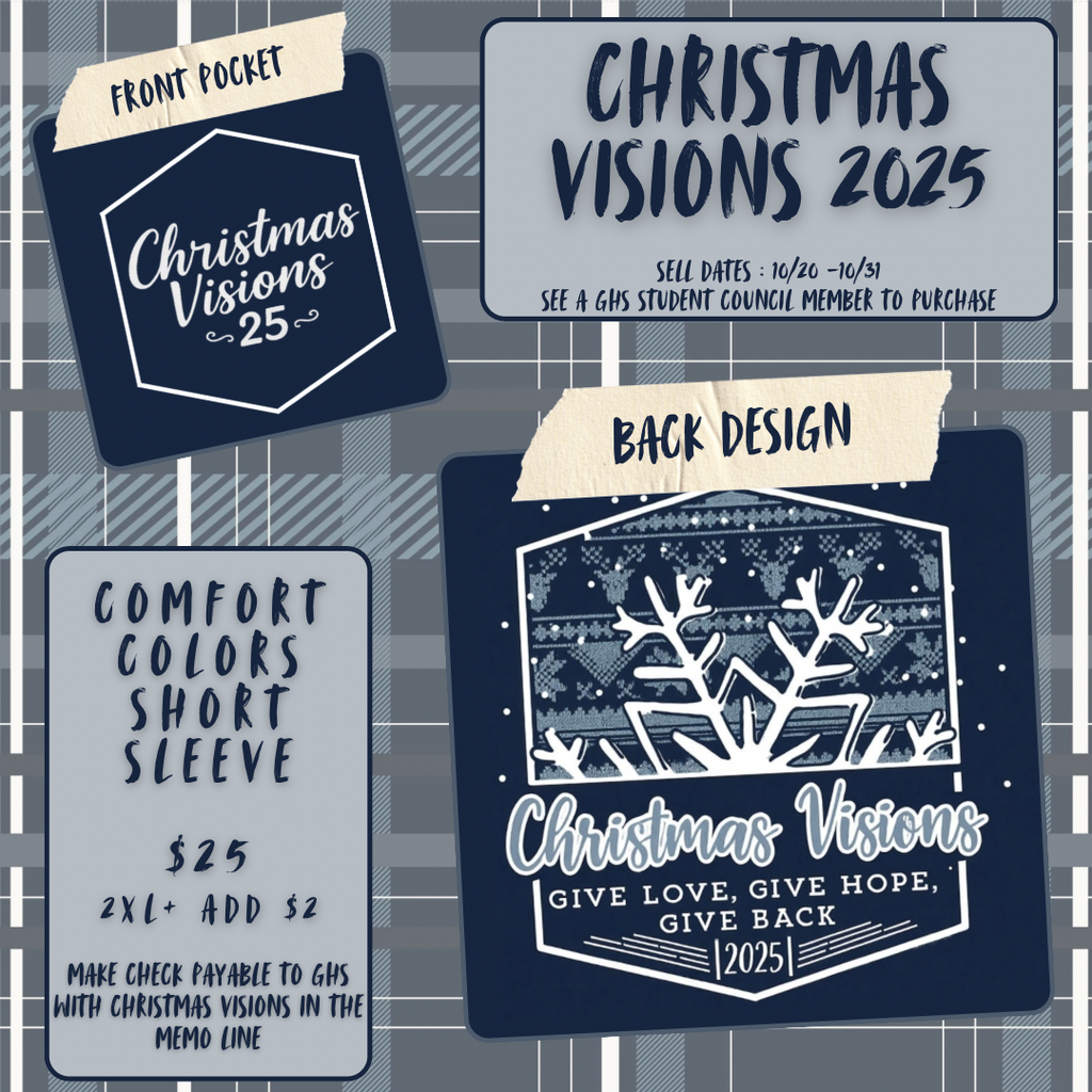 2025 Christmas Vision Shirt Designs