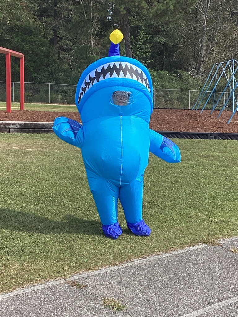 Teachers ready for Bryan's Inflatable Race