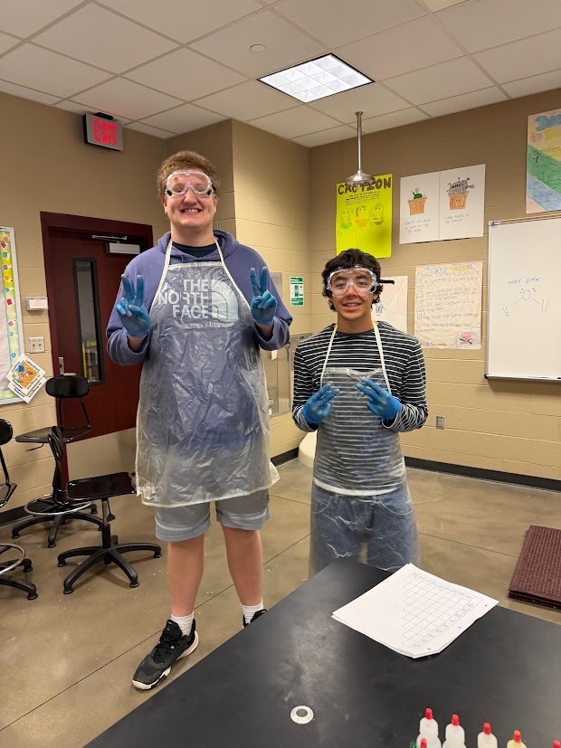 Miss Kozlov and Miss Rowan’s chemistry students explored the exciting world of reactions!