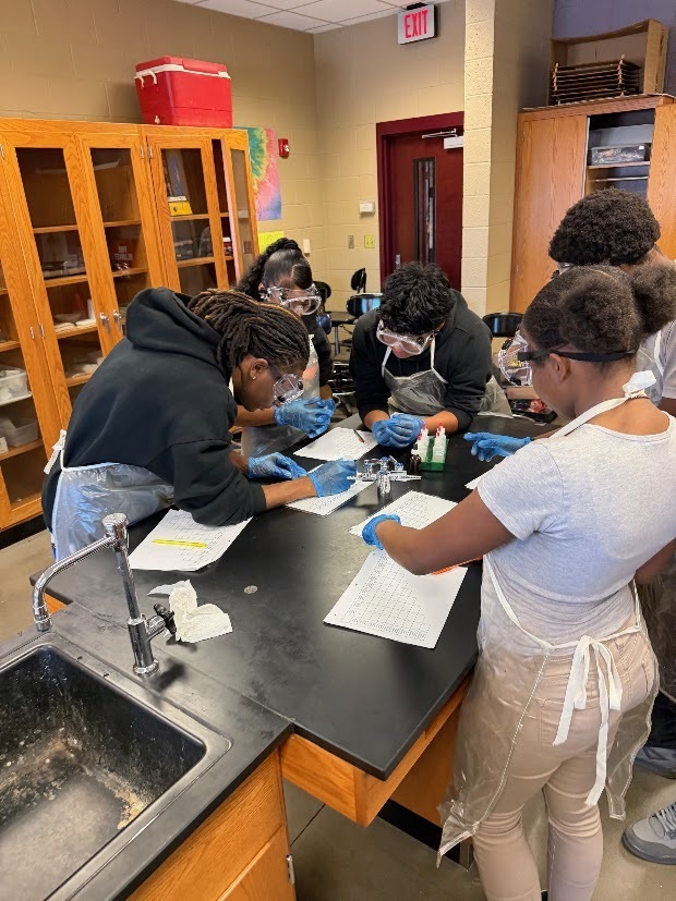 Miss Kozlov and Miss Rowan’s chemistry students explored the exciting world of reactions!