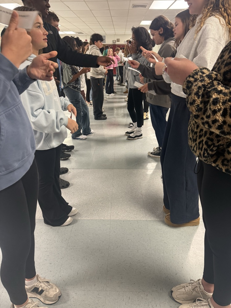 students playing game