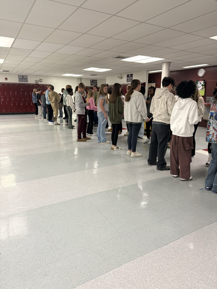 students playing game