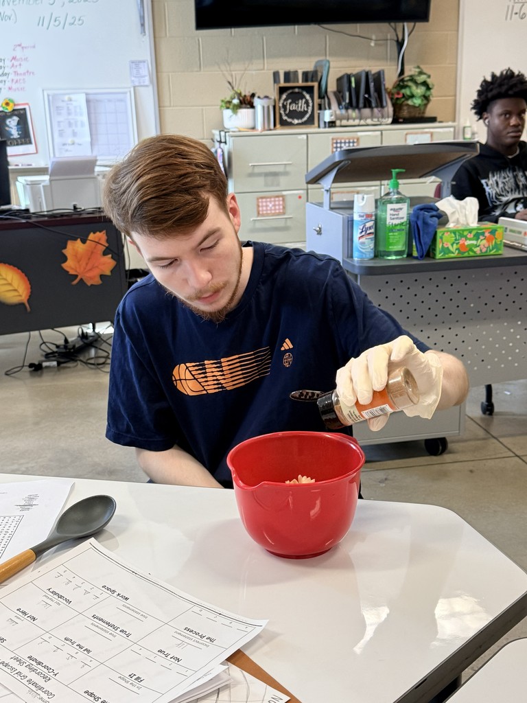 Air Fryer Chips in Mrs. Hill's Class