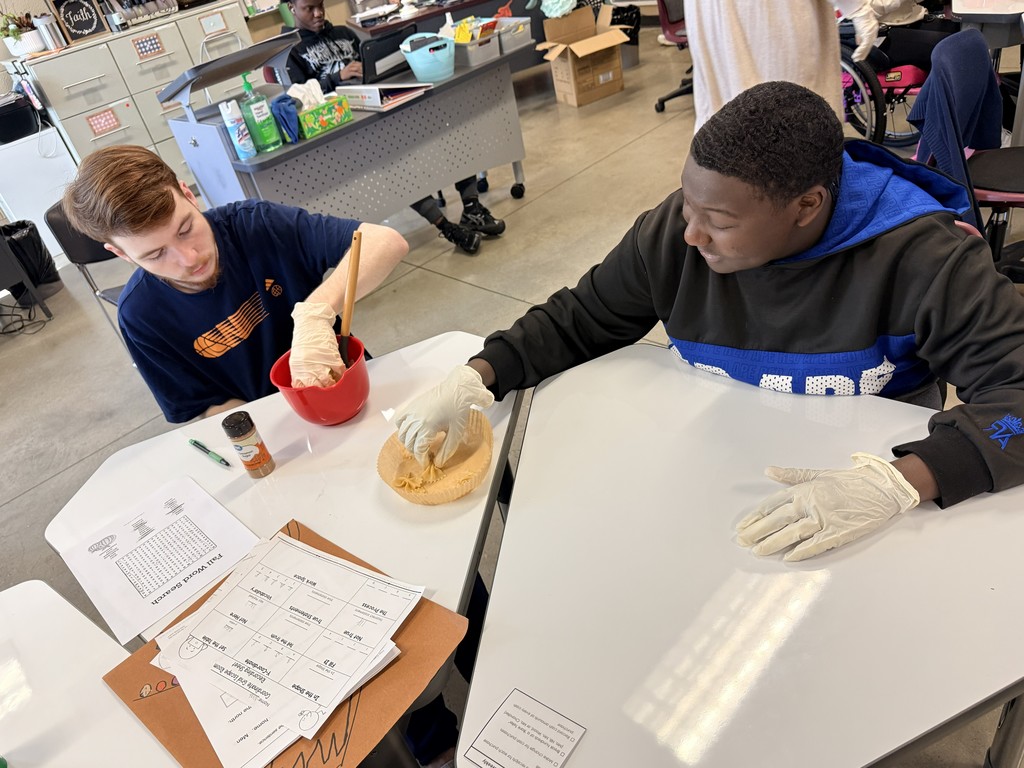 Air Fryer Chips in Mrs. Hill's Class