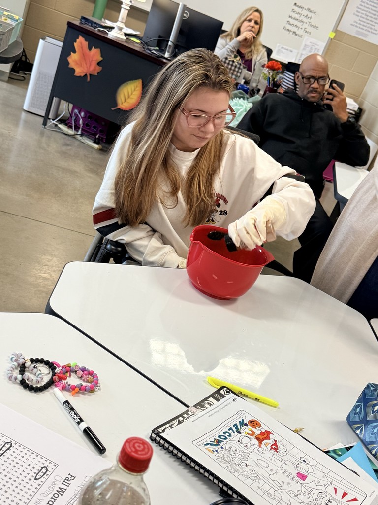 Air Fryer Chips in Mrs. Hill's Class