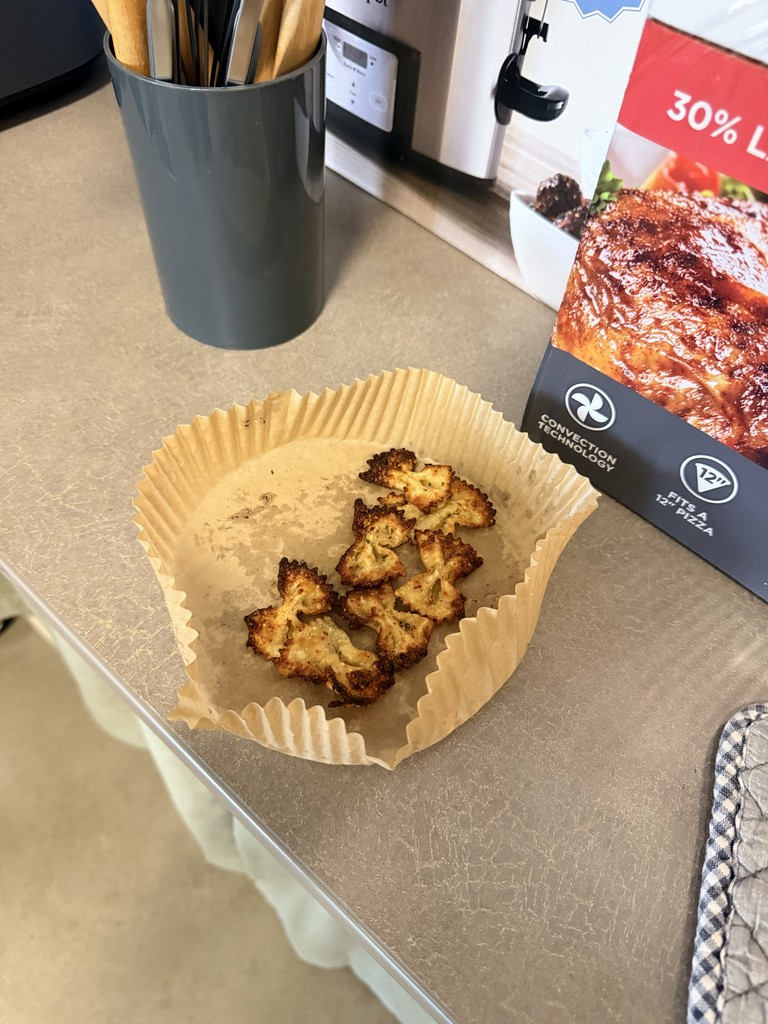 Air Fryer Chips in Mrs. Hill's Class
