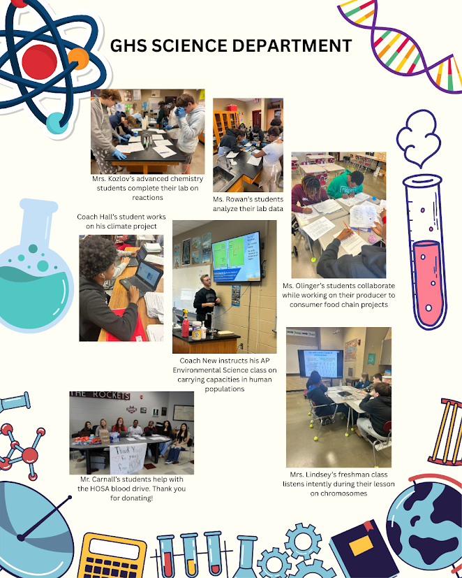 GHS Science Department News