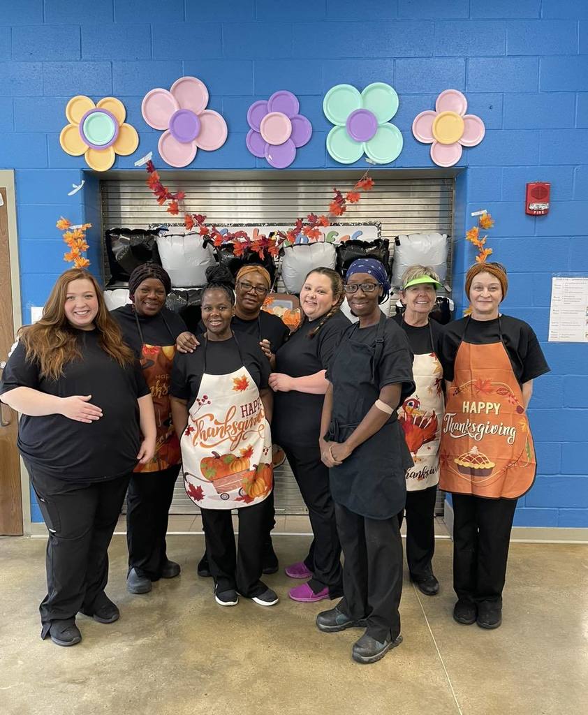 JEFCOED child nutrition staff stand together and smile for a photo.