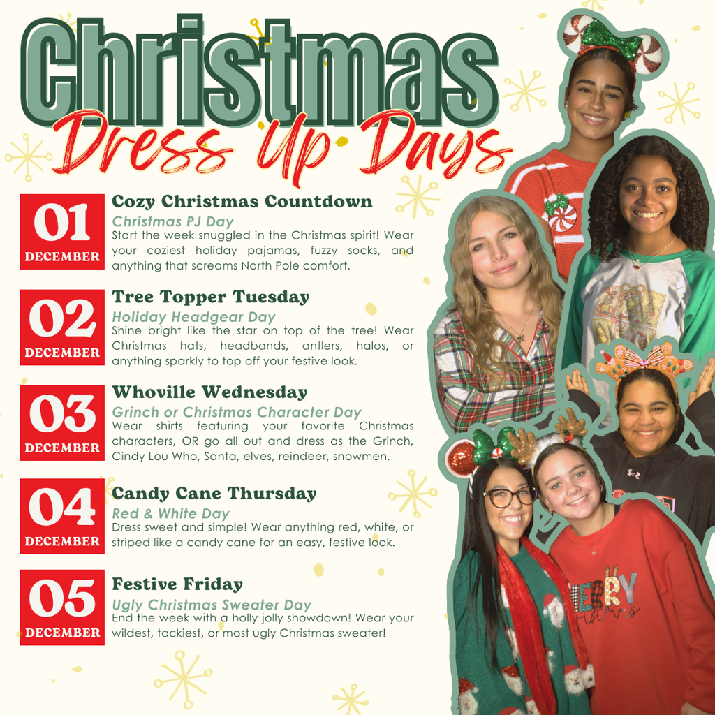 OGHS Christmas Dress Up Days
