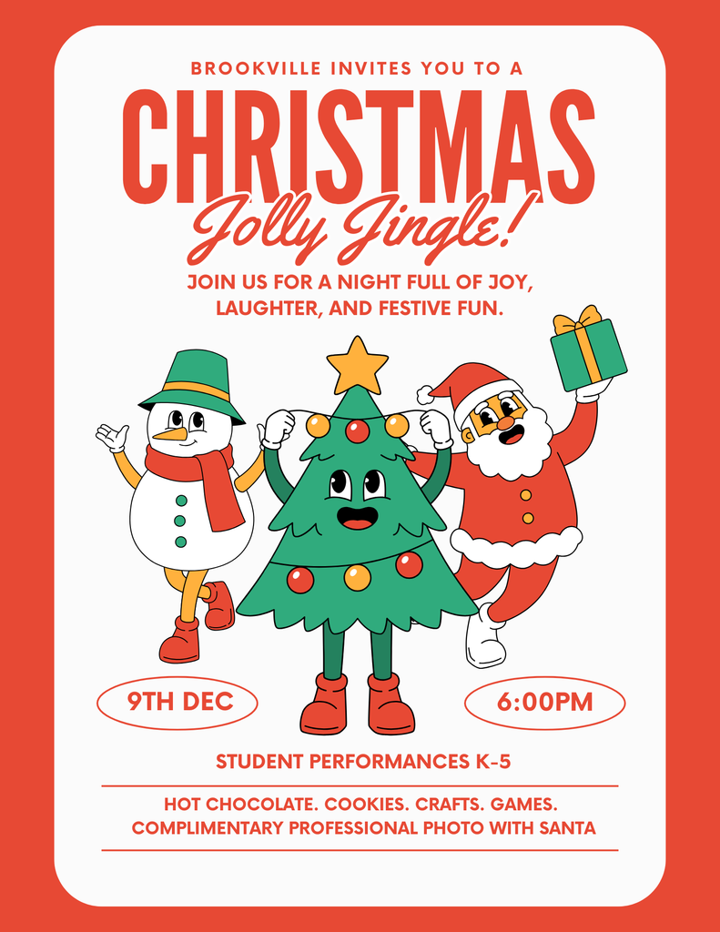 Jolly Jingle, December 9th at 6 PM