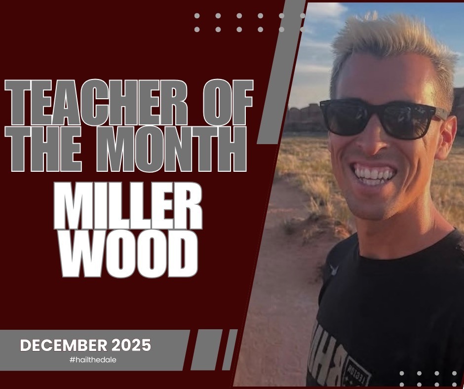 Huge congratulations to our  December 2025 Teacher  of the Month !