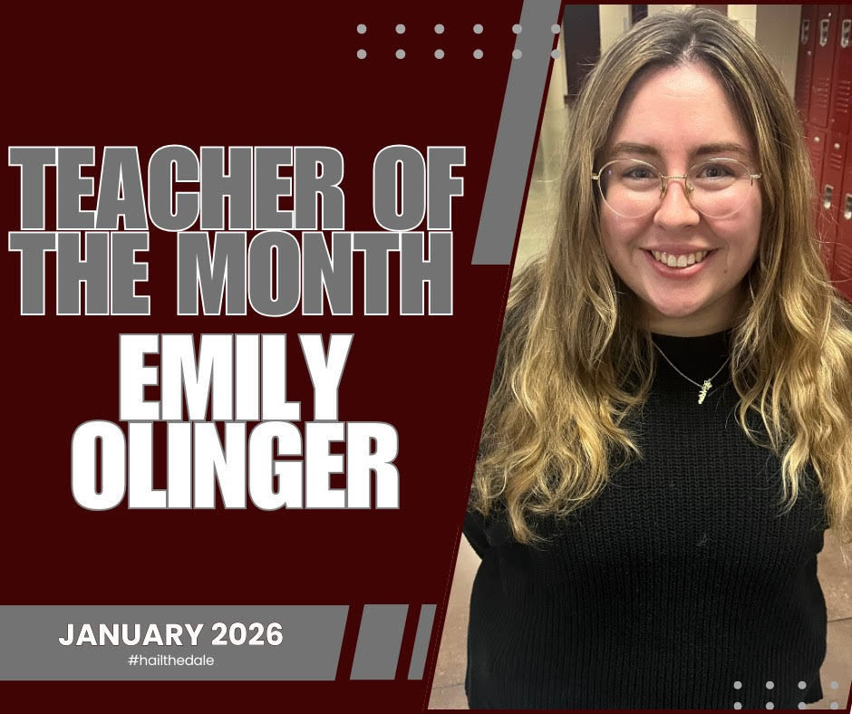 GHS January 2026 Teacher of the Month