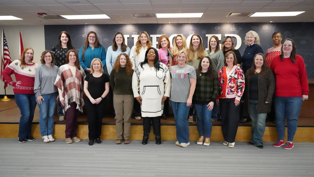 Group photo of the Gifted and Talented educators for Jefferson County Schools.