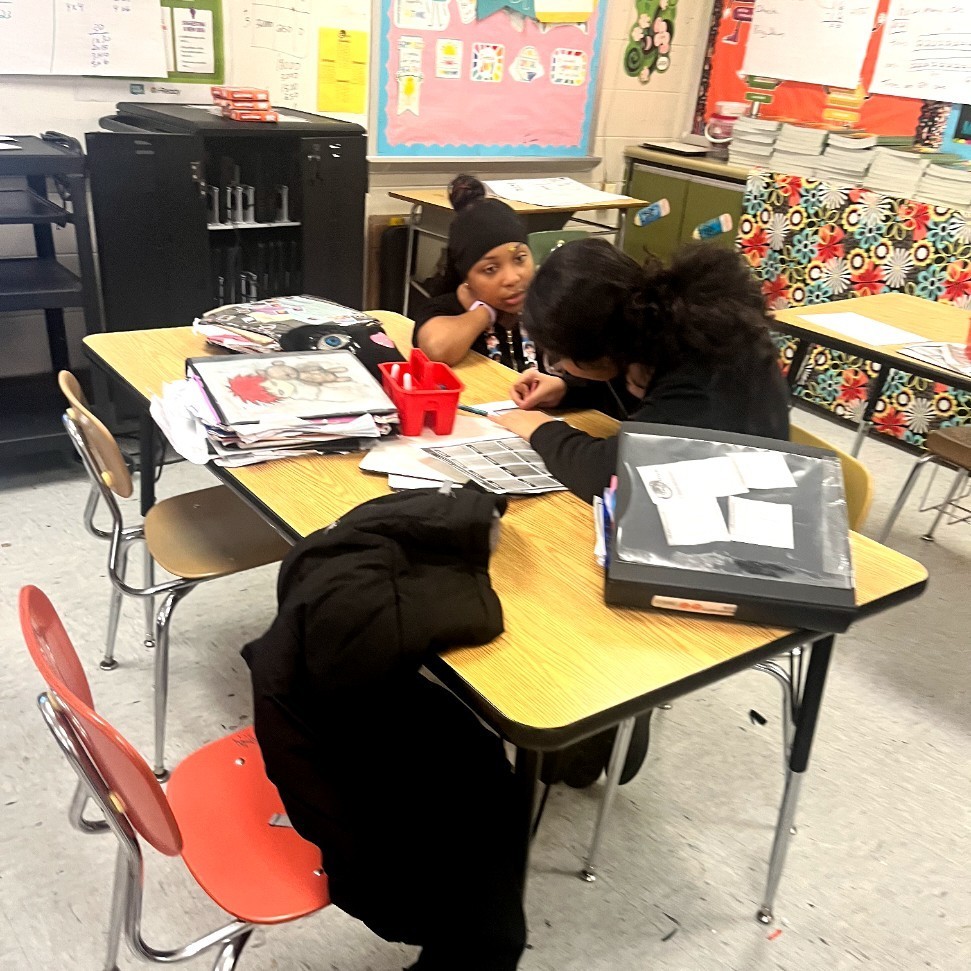 Students plating The Product Game 