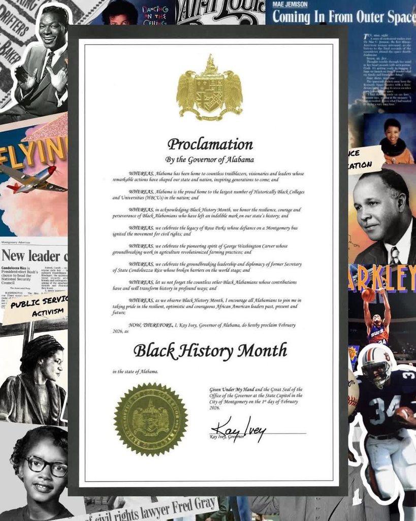 proclamation from governor kay ivey