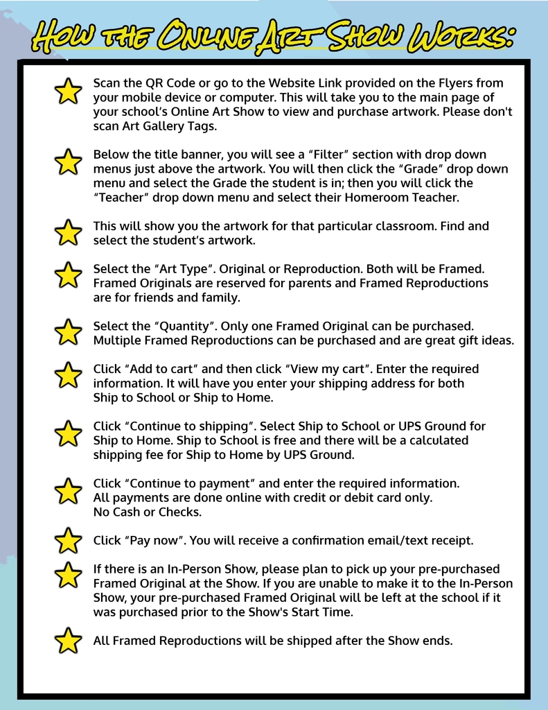 How Does the Art Show Work