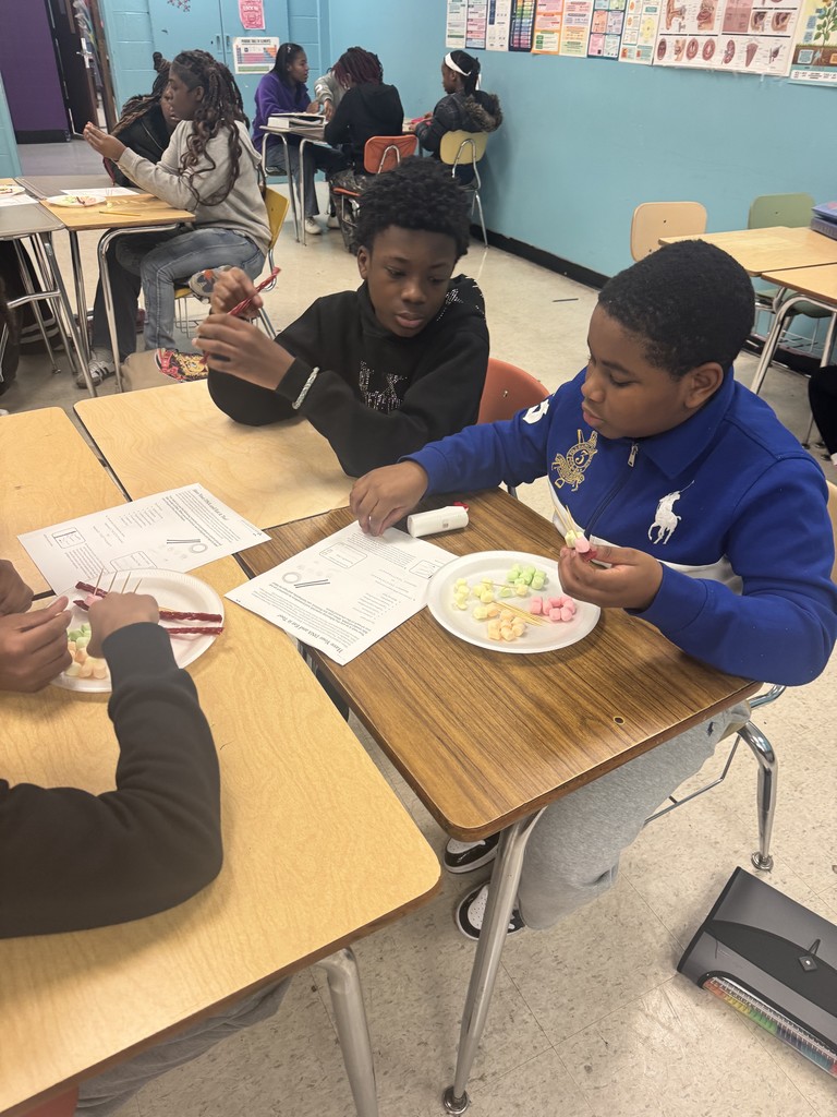 Students working on Double Helix