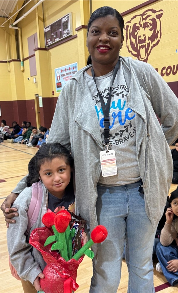 teacher and students smiling