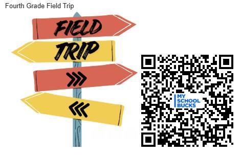 4th grade field trip payment qr code